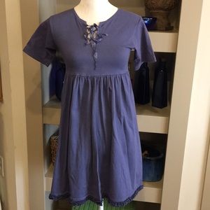 Cute Indigo Cotton Dress/Tunic